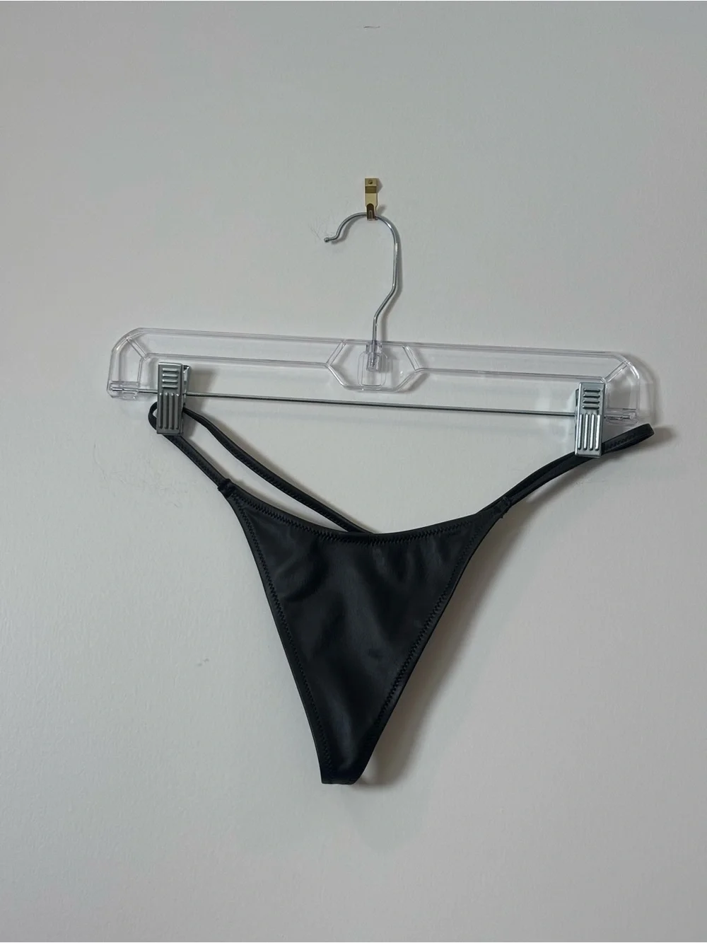 SKIMS Matte Black Bikini